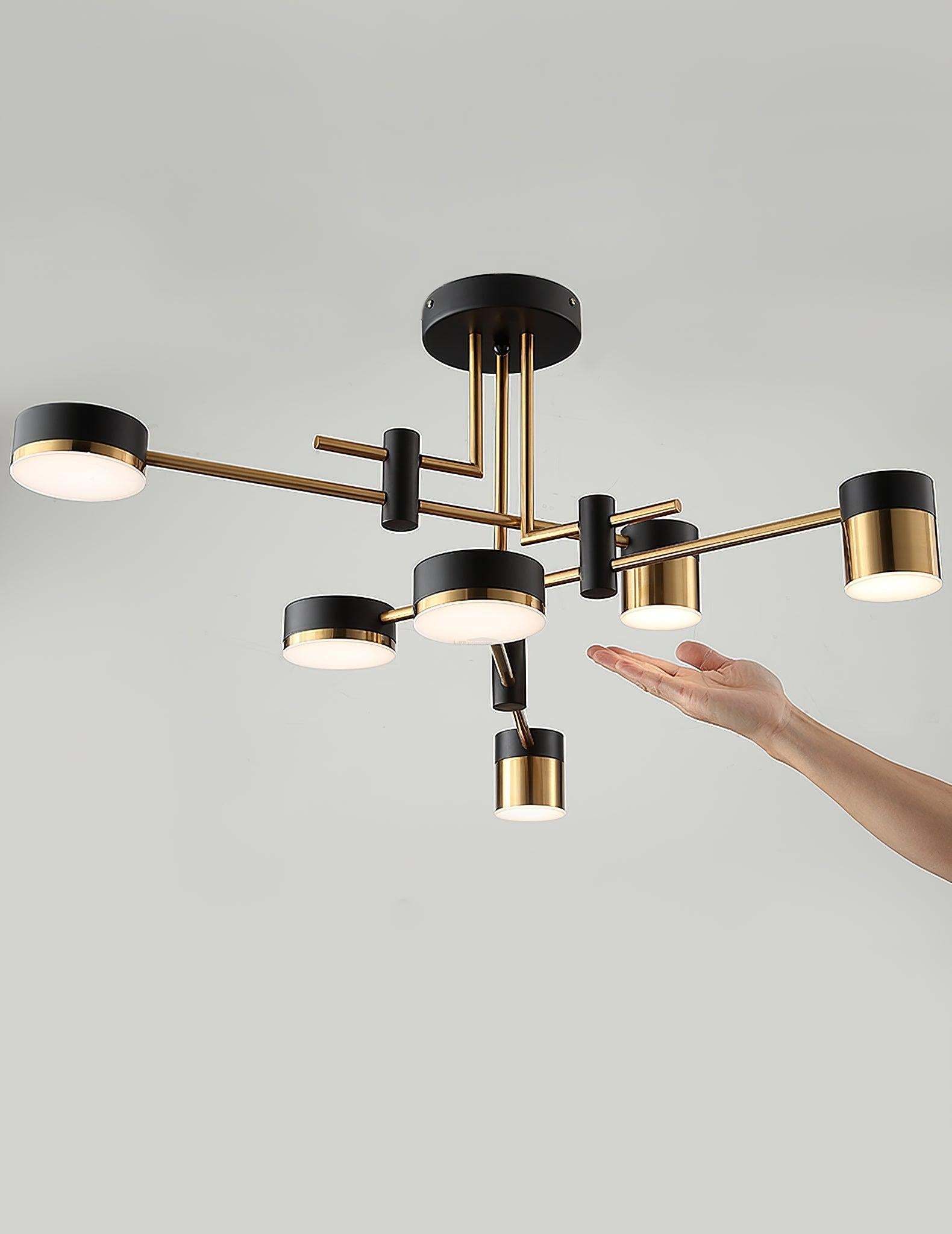 Spider Jewel Style Chandelier-Sylvia Space