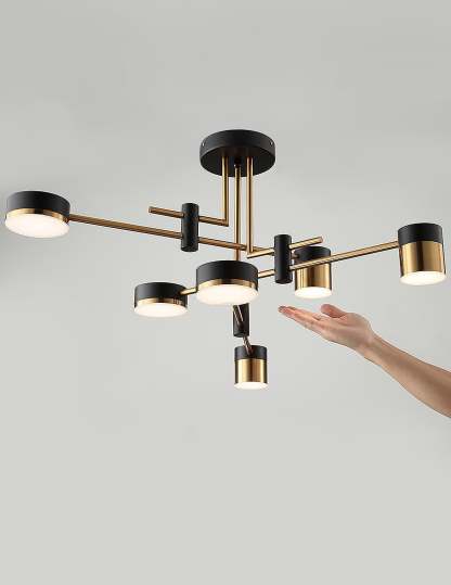 Spider Jewel Style Chandelier-Sylvia Space