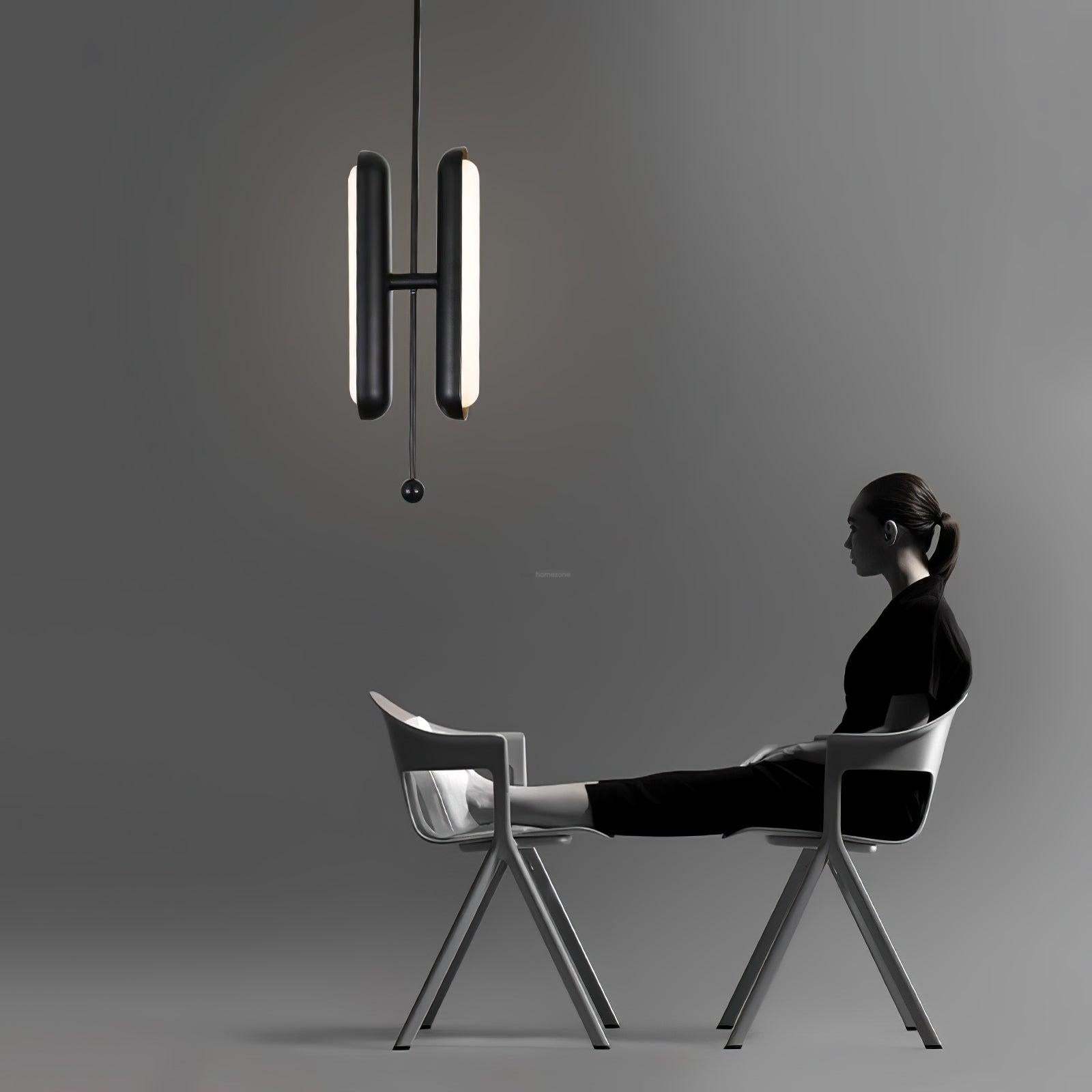 Capsule Chandelier ∅ 5.9″~∅ 39.4″-Sylvia Space