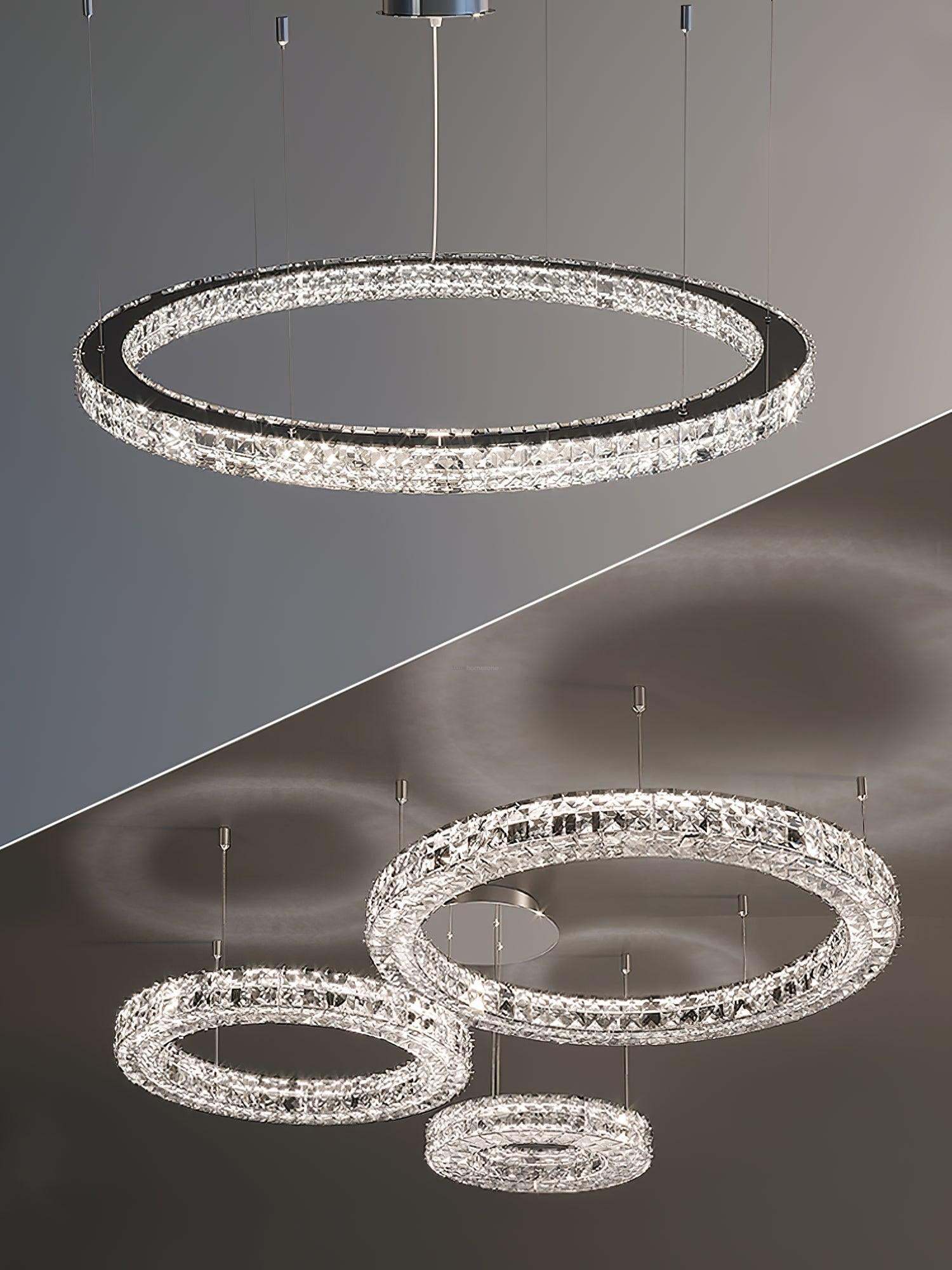 Spiridon Chandelier ∅ 15.7″~39.4''-Sylvia Space