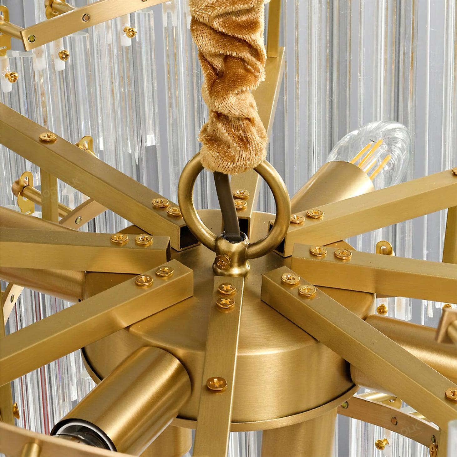 Brinicle Round Chandelier-Sylvia Space