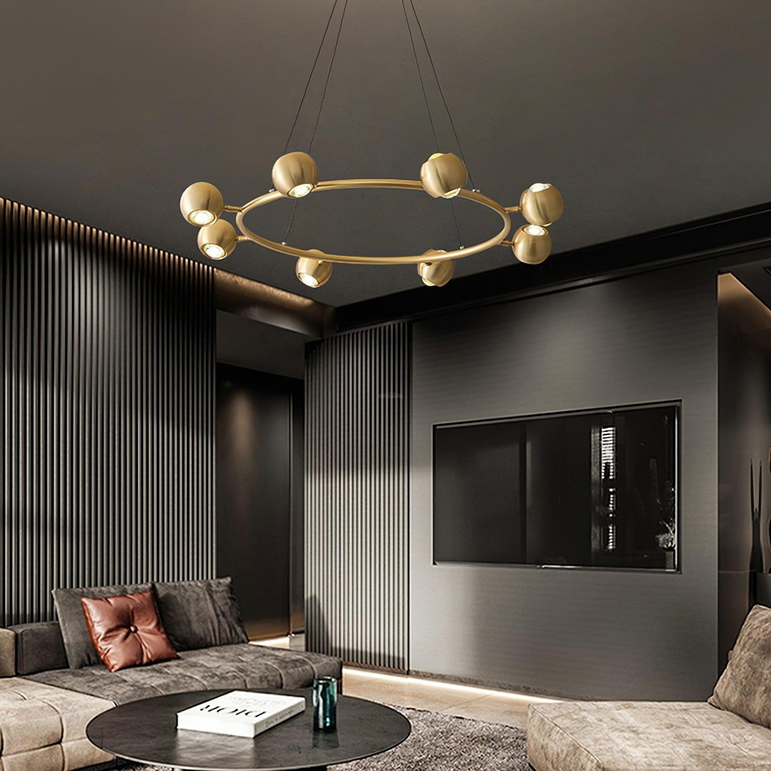 Callisto Chandelier ∅ 21.7″-Sylvia Space