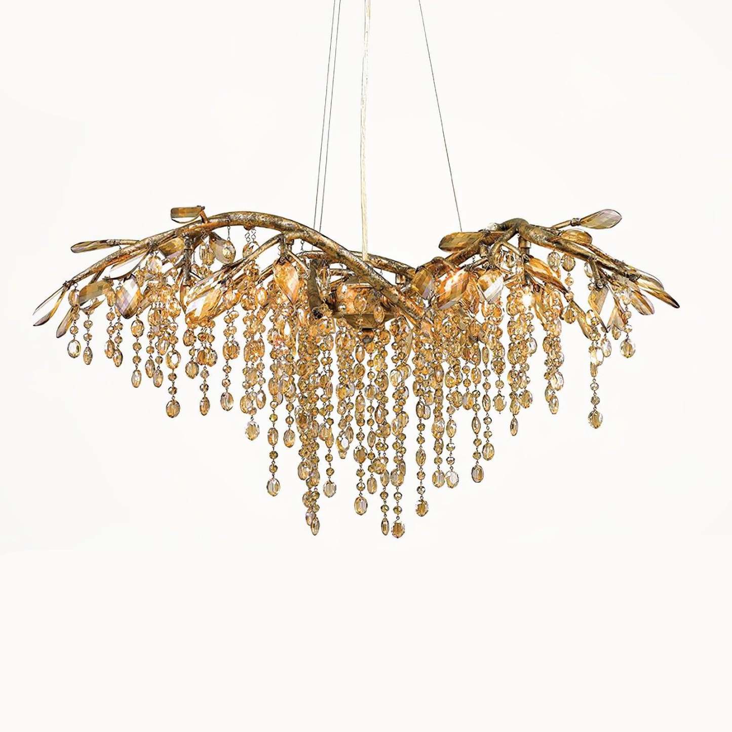 Autumn Twilight Round/Linear Chandelier-Sylvia Space