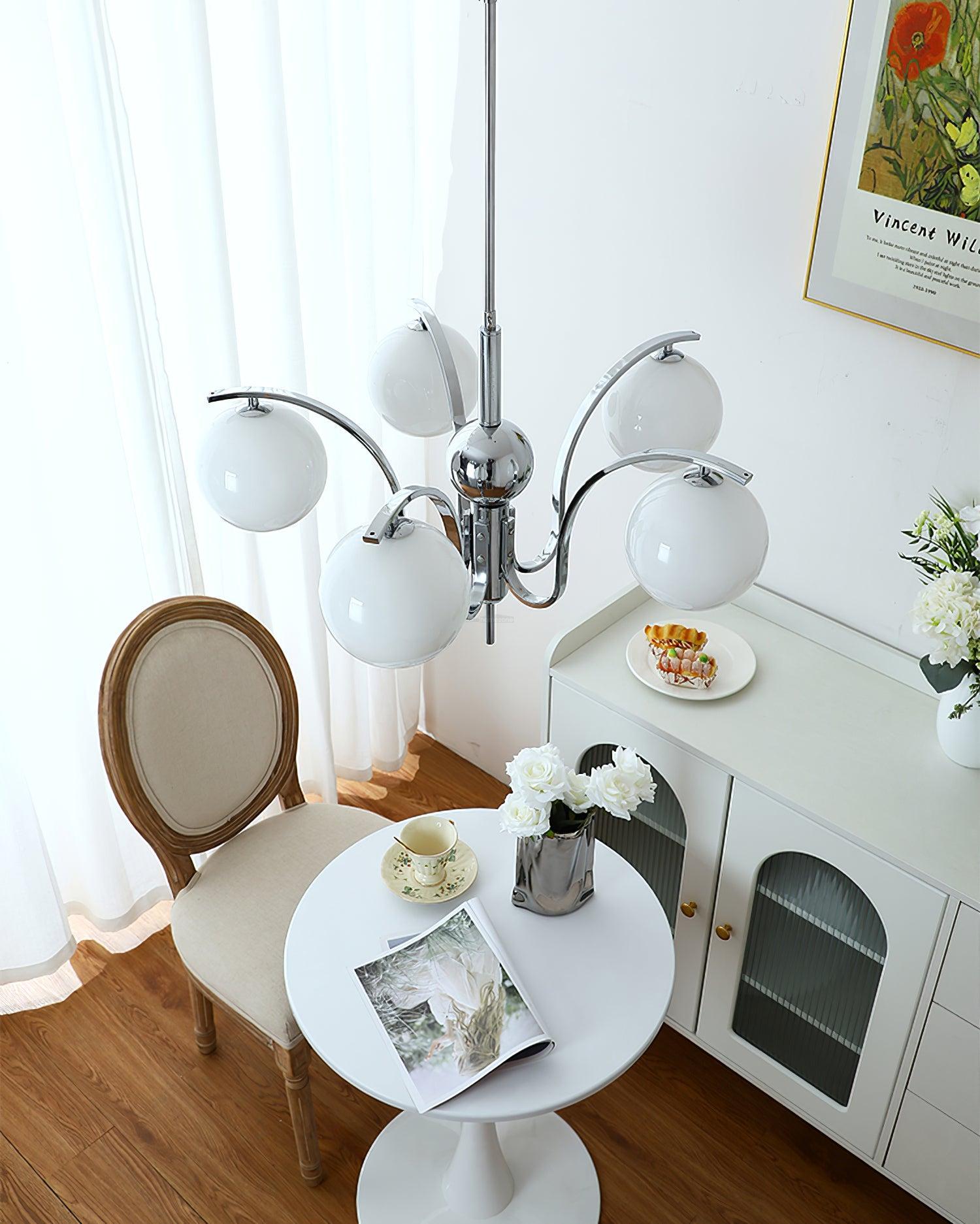 Modo Deco Chandelier with 3/5/6 heads-Sylvia Space