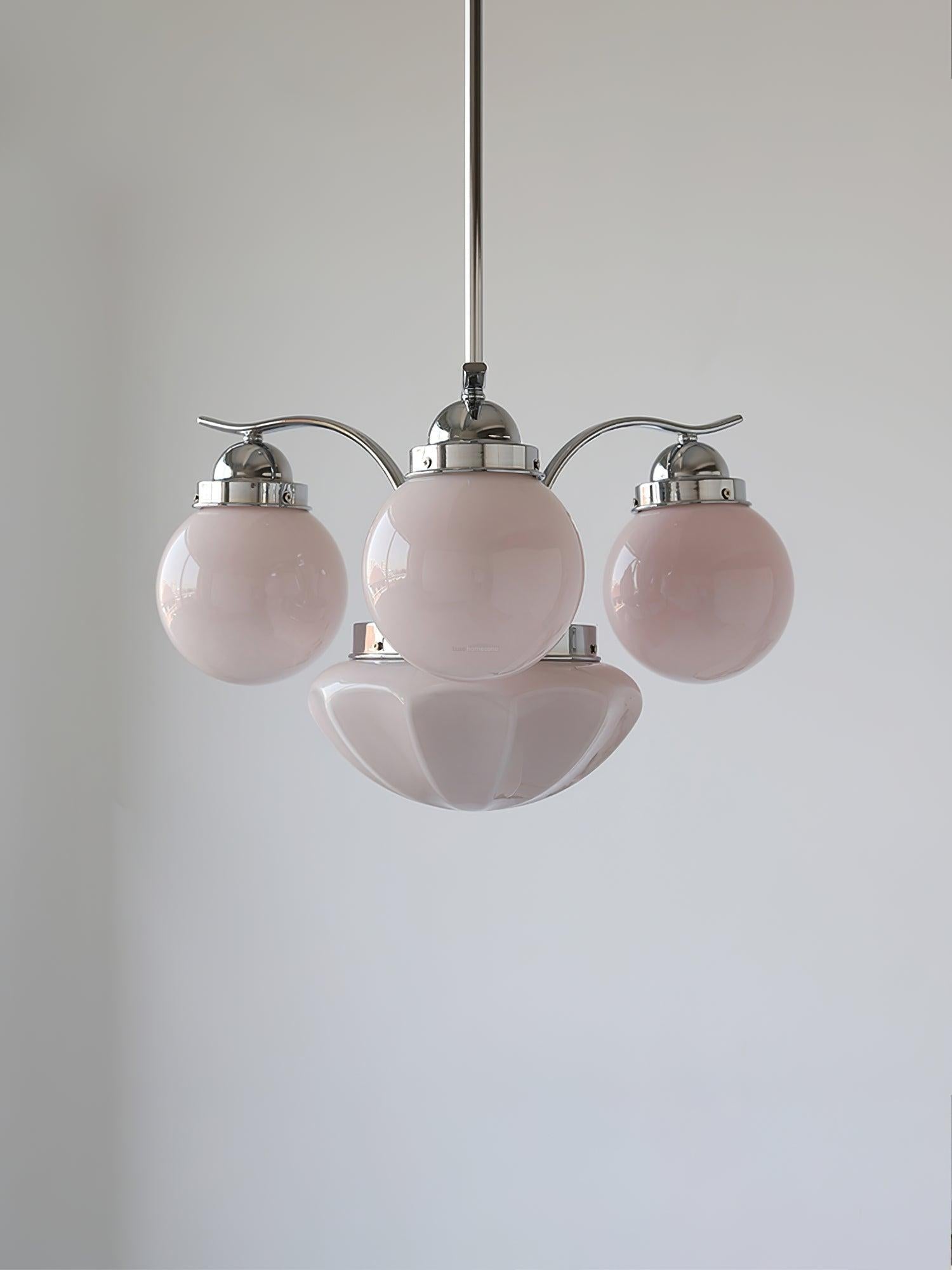 Ryttenberg Chandelier with 4/6 heads-Sylvia Space