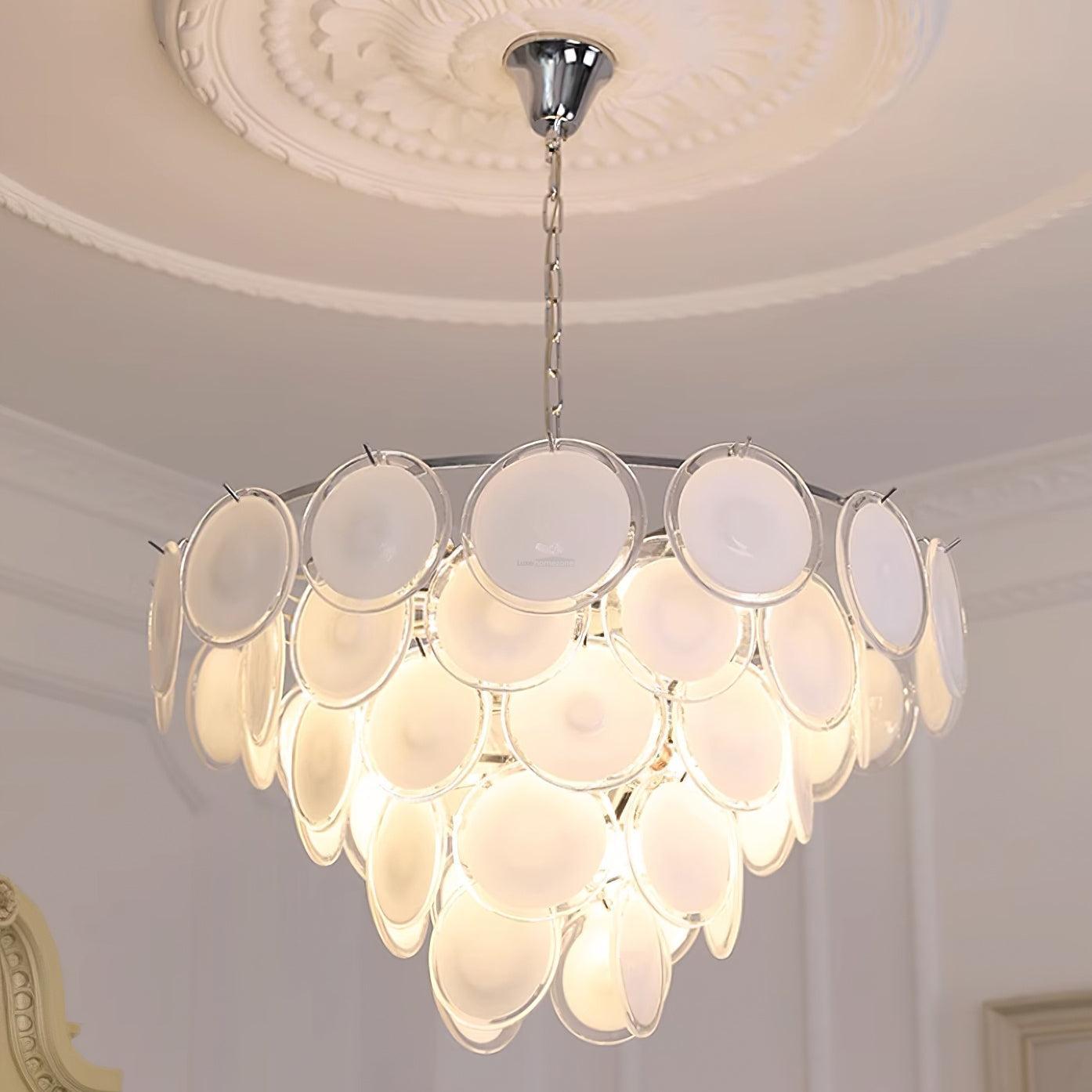 Bettina Murano Chandelier  ∅ 19.6″-Sylvia Space