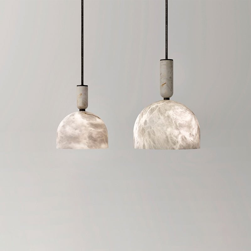 Altus Alabaster Pendant Light-Sylvia Space