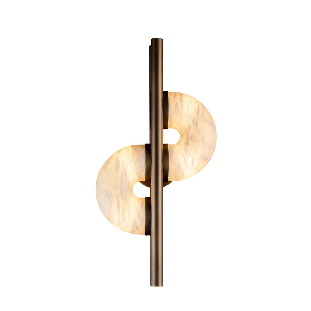 Arya Alabaster Wall Lamp-Sylvia Space