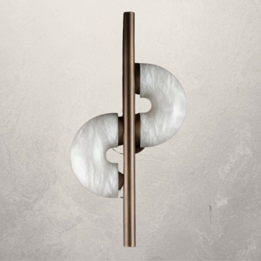 Arya Alabaster Wall Lamp-Sylvia Space