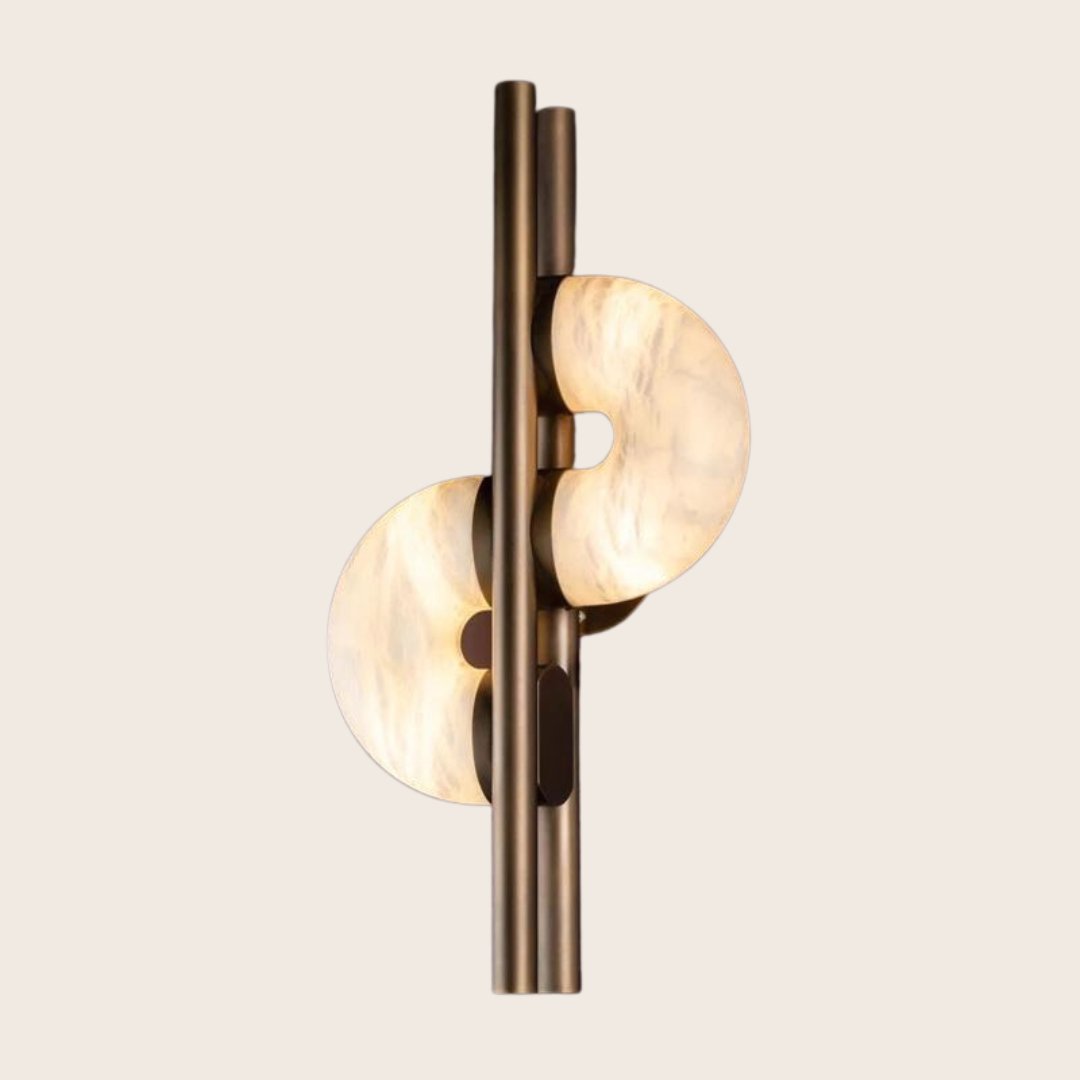 Arya Alabaster Wall Lamp-Sylvia Space