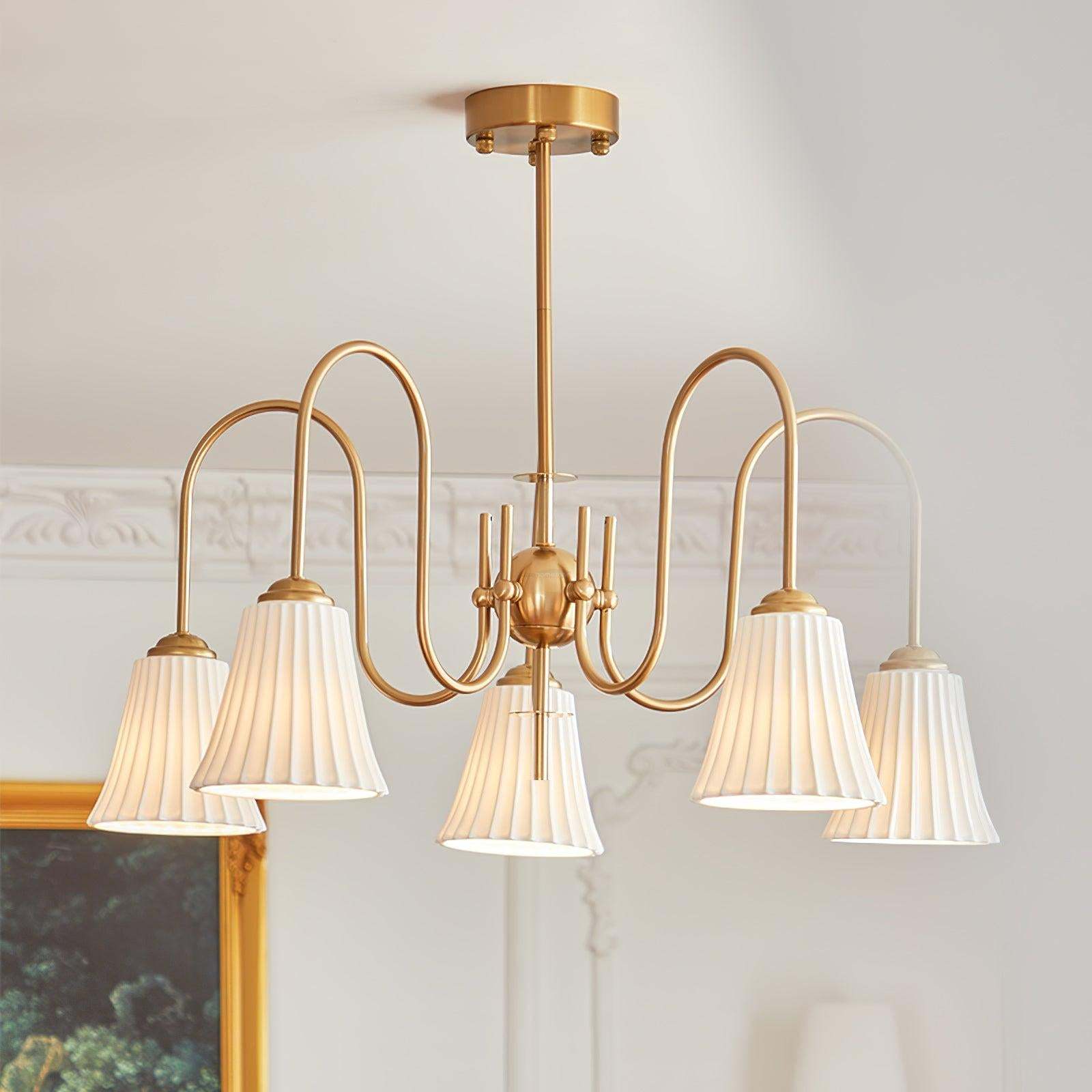 Esther Chandelier with 3/5/8 heads-Sylvia Space