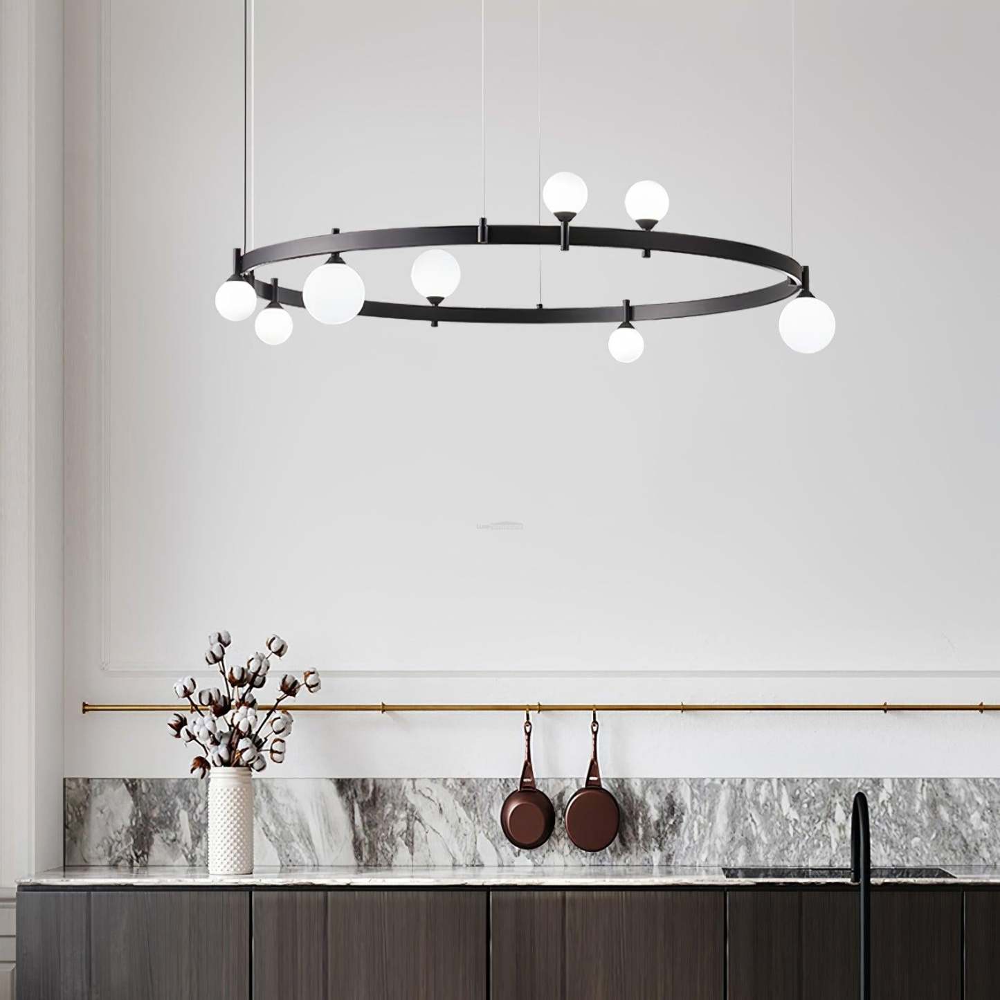 Pomi Ring Chandelier-Sylvia Space