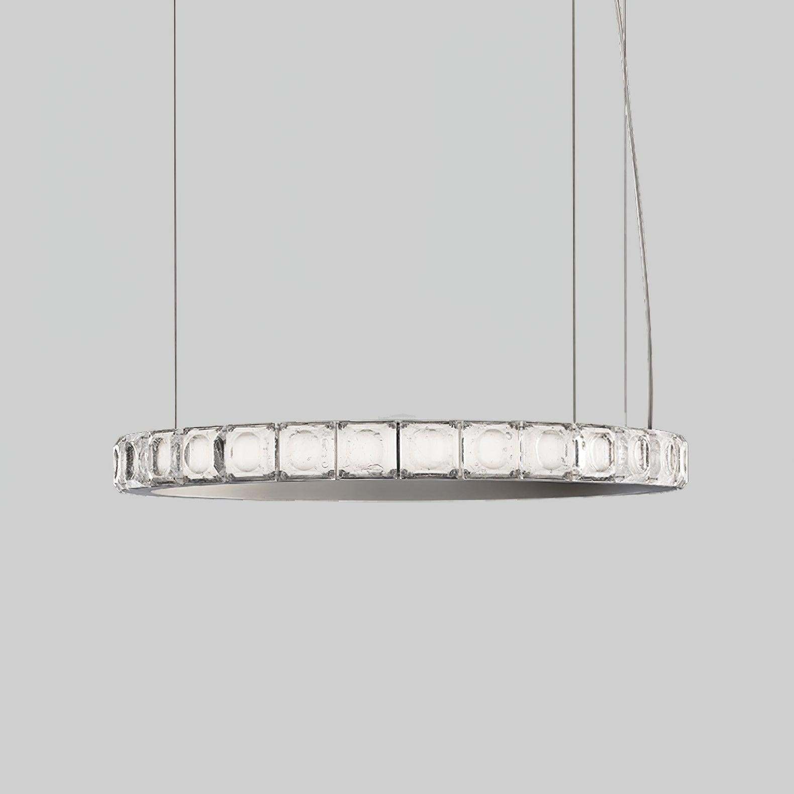 Aura Ring Chandelier ∅ 15.7″-Sylvia Space