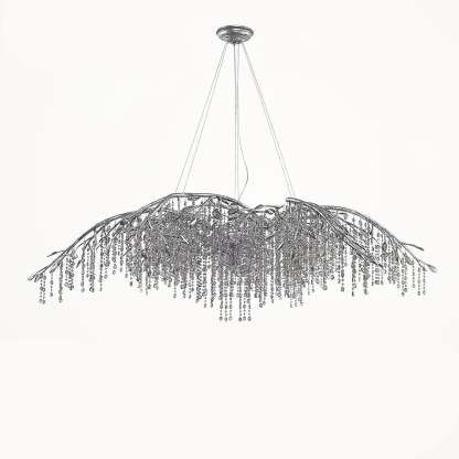Autumn Twilight Round/Linear Chandelier-Sylvia Space