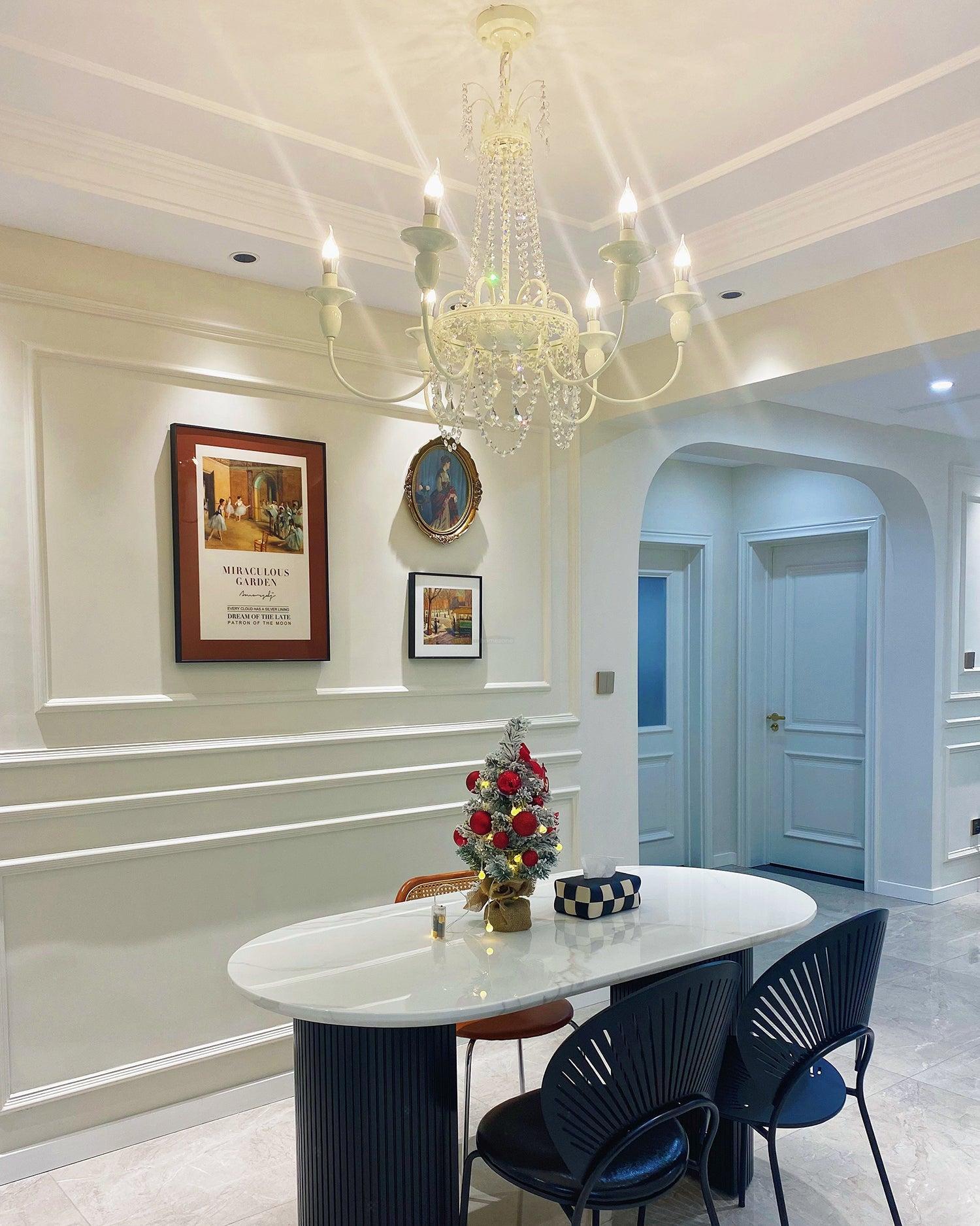 Pavia Chandelier ∅ 19.7″-Sylvia Space