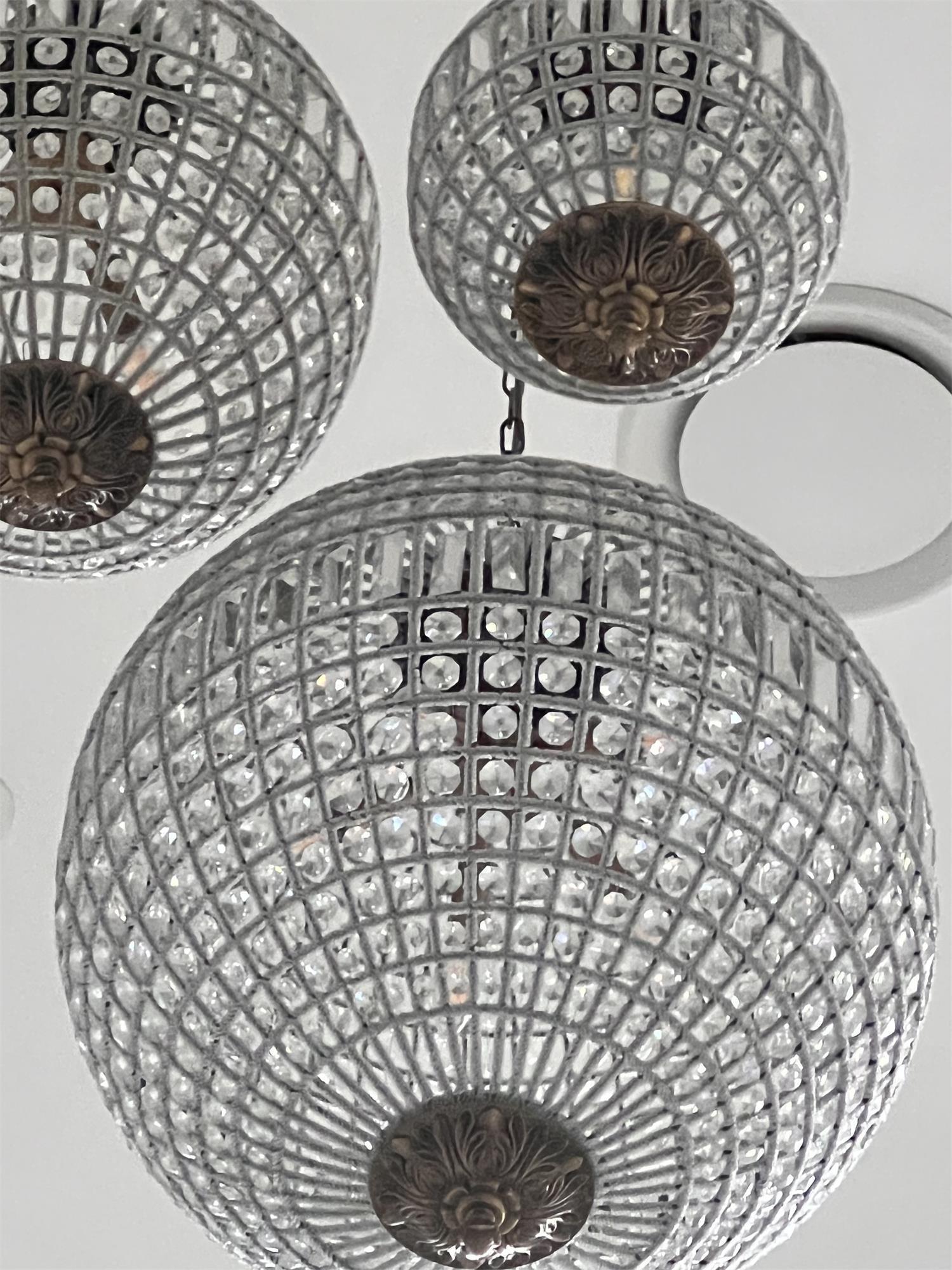 Traditional Globe Chandelier-Sylvia Space