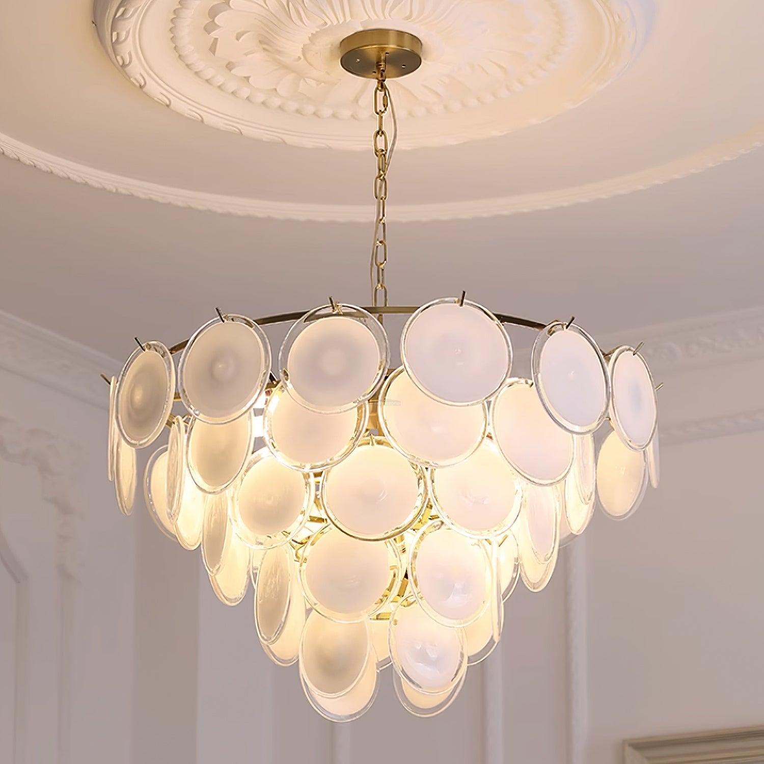 Bettina Murano Chandelier  ∅ 19.6″-Sylvia Space