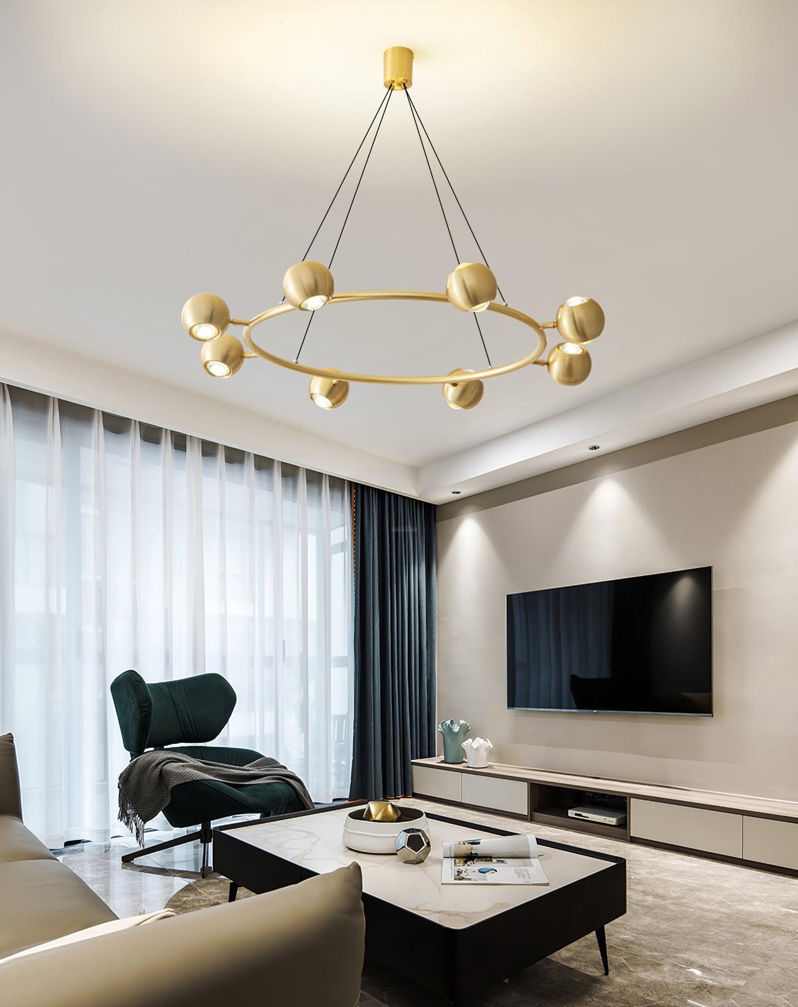 Callisto Chandelier ∅ 21.7″-Sylvia Space