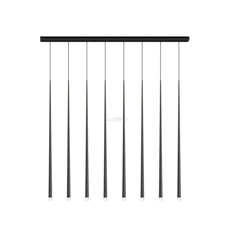 Slender Cone Round/Linear Chandelier-Sylvia Space