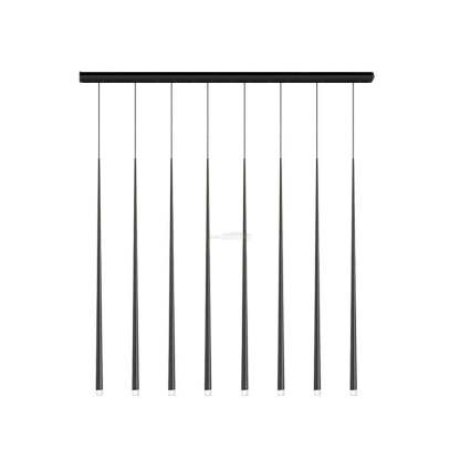 Slender Cone Round/Linear Chandelier-Sylvia Space