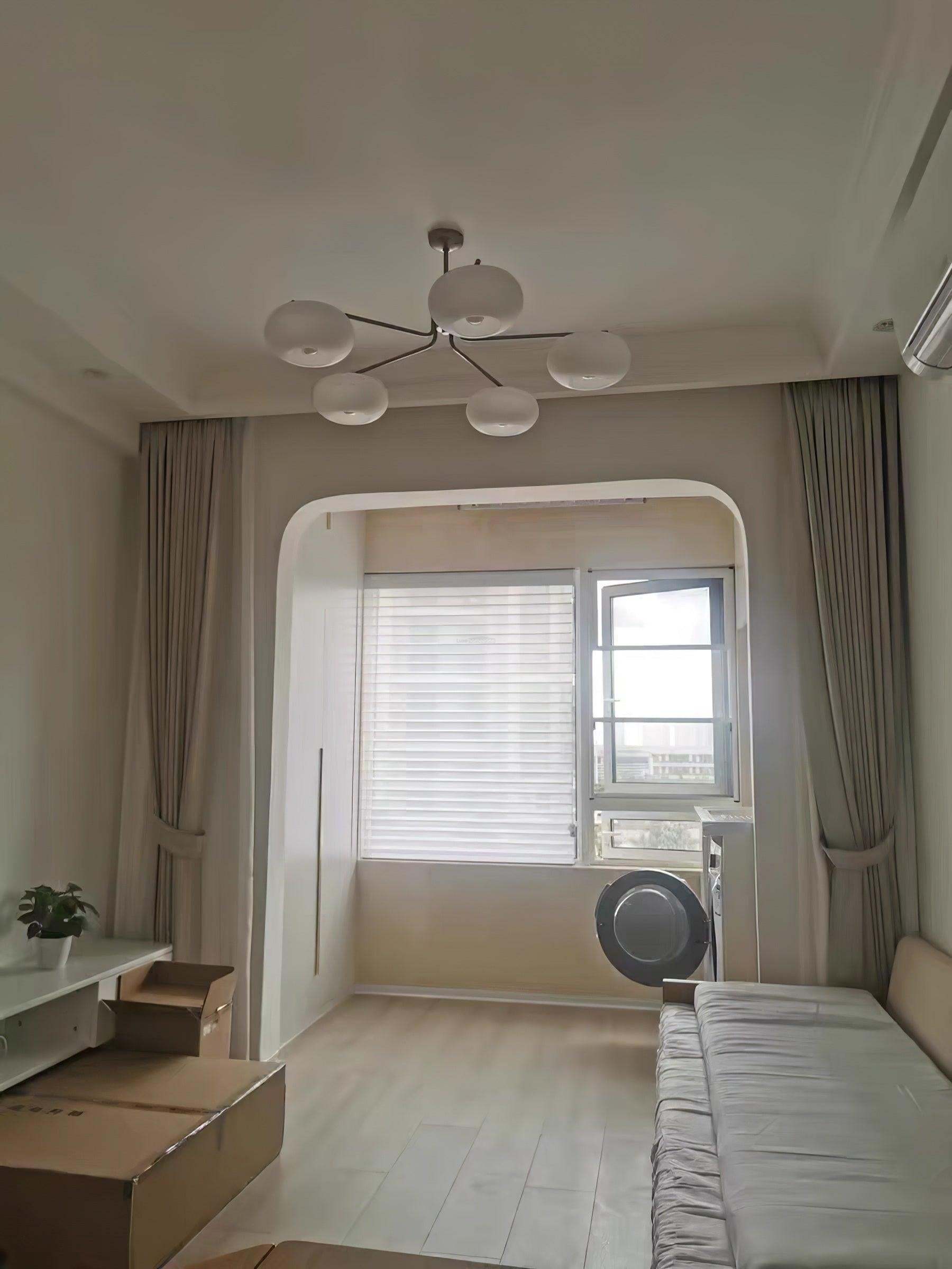 Barndon Round Chandelier-Sylvia Space