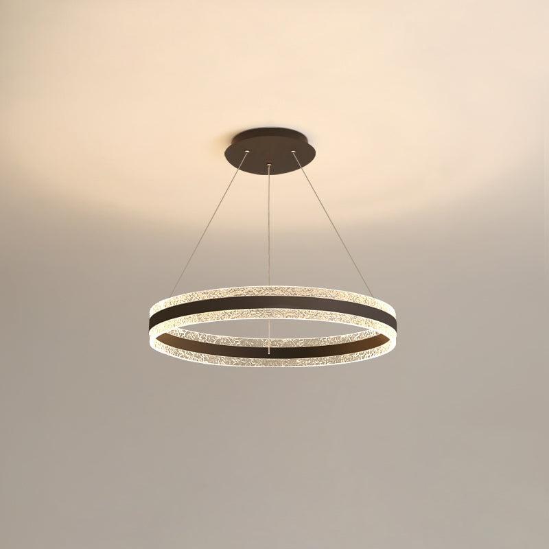 Modern Circle Chandelier-Sylvia Space