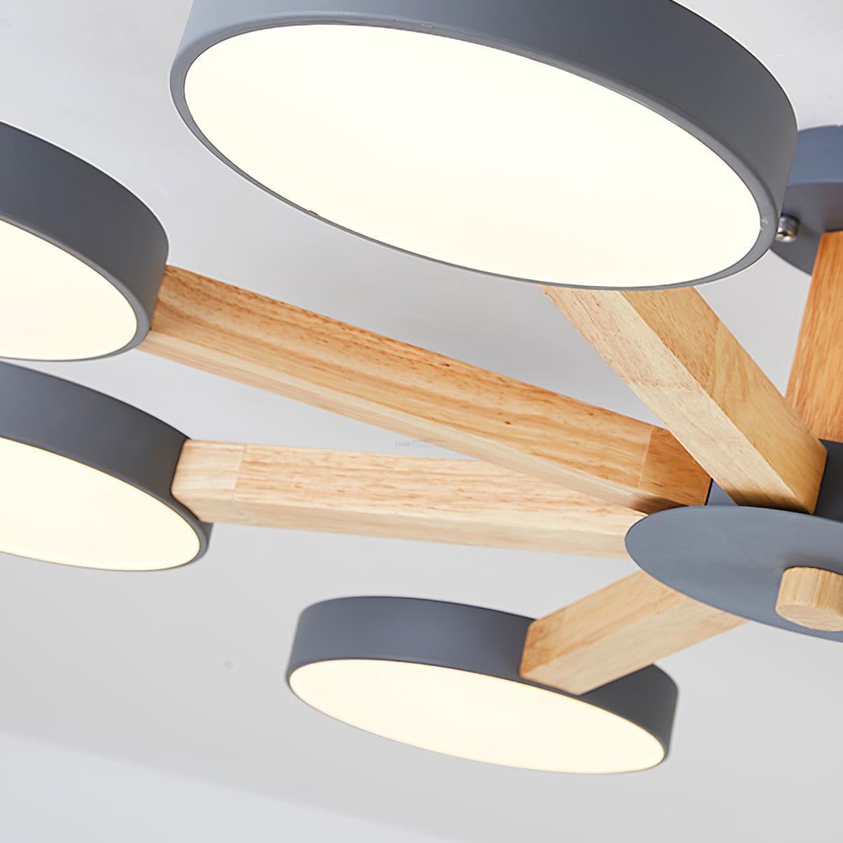 Modern Multi Stem Chandelier with 5/6/8 heads-Sylvia Space