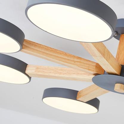 Modern Multi Stem Chandelier with 5/6/8 heads-Sylvia Space