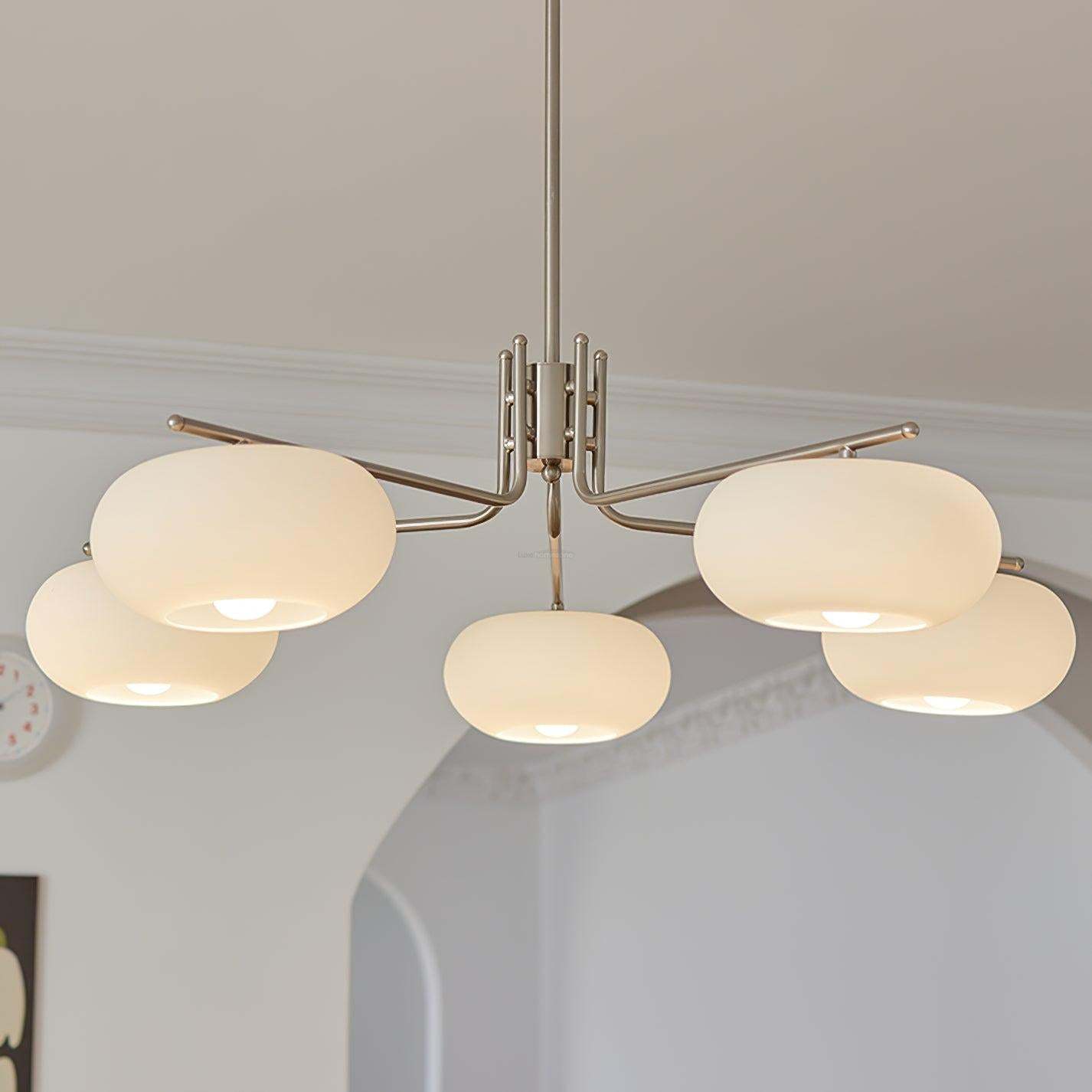 Barndon Round Chandelier-Sylvia Space