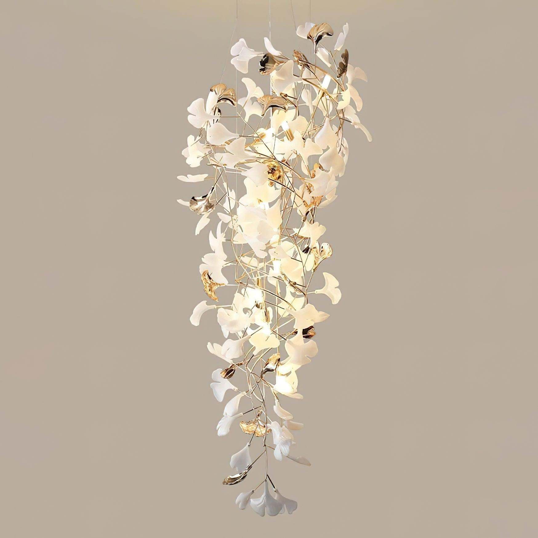 Gingko chandelier with Long Branch-Sylvia Space