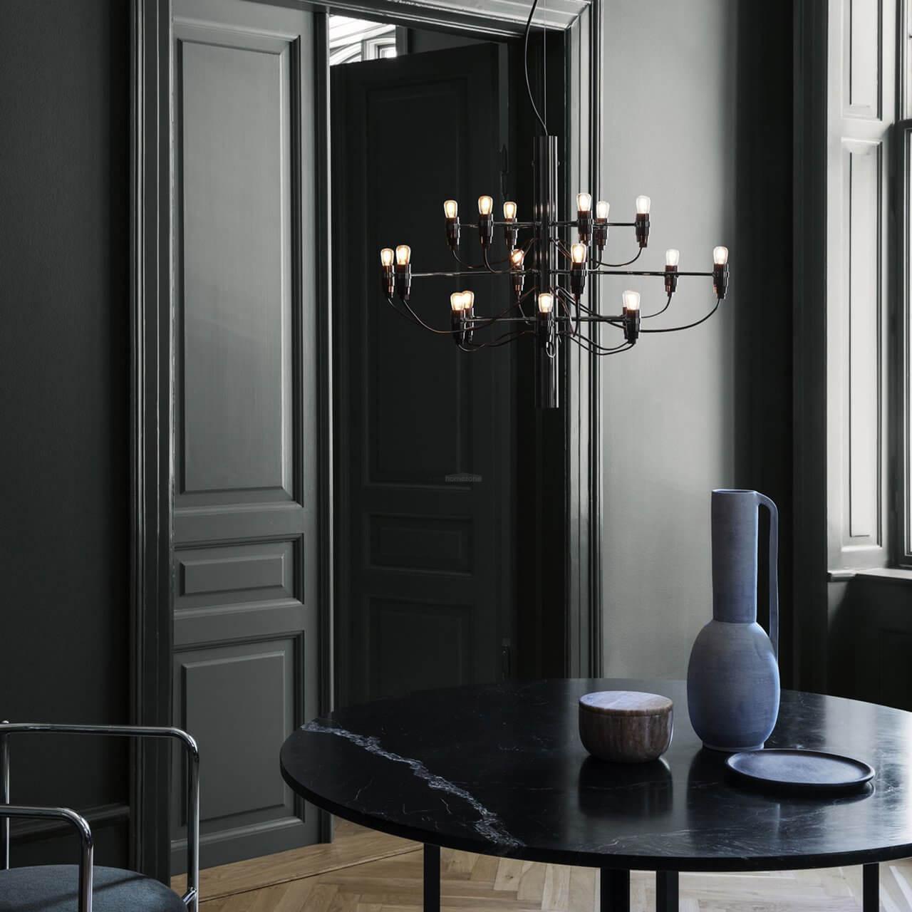 2097 Suspension Lamp with 18/30/50/75 heads-Sylvia Space