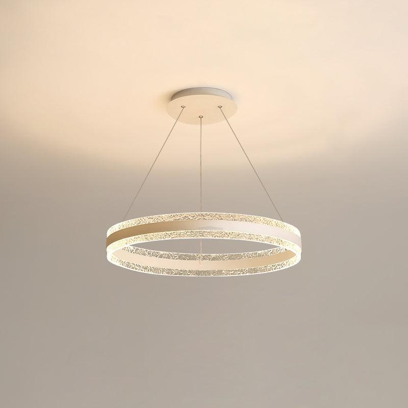 Modern Circle Chandelier-Sylvia Space