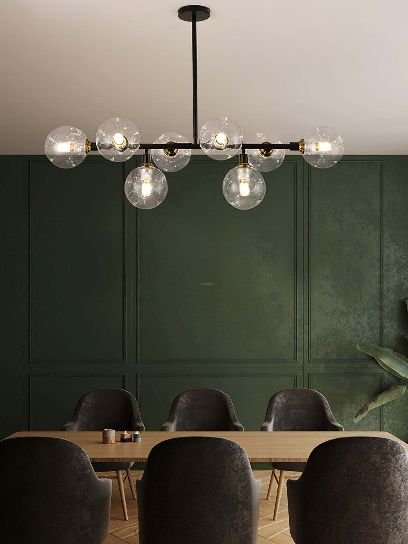 Primas Glass Linear Chandelier-Sylvia Space