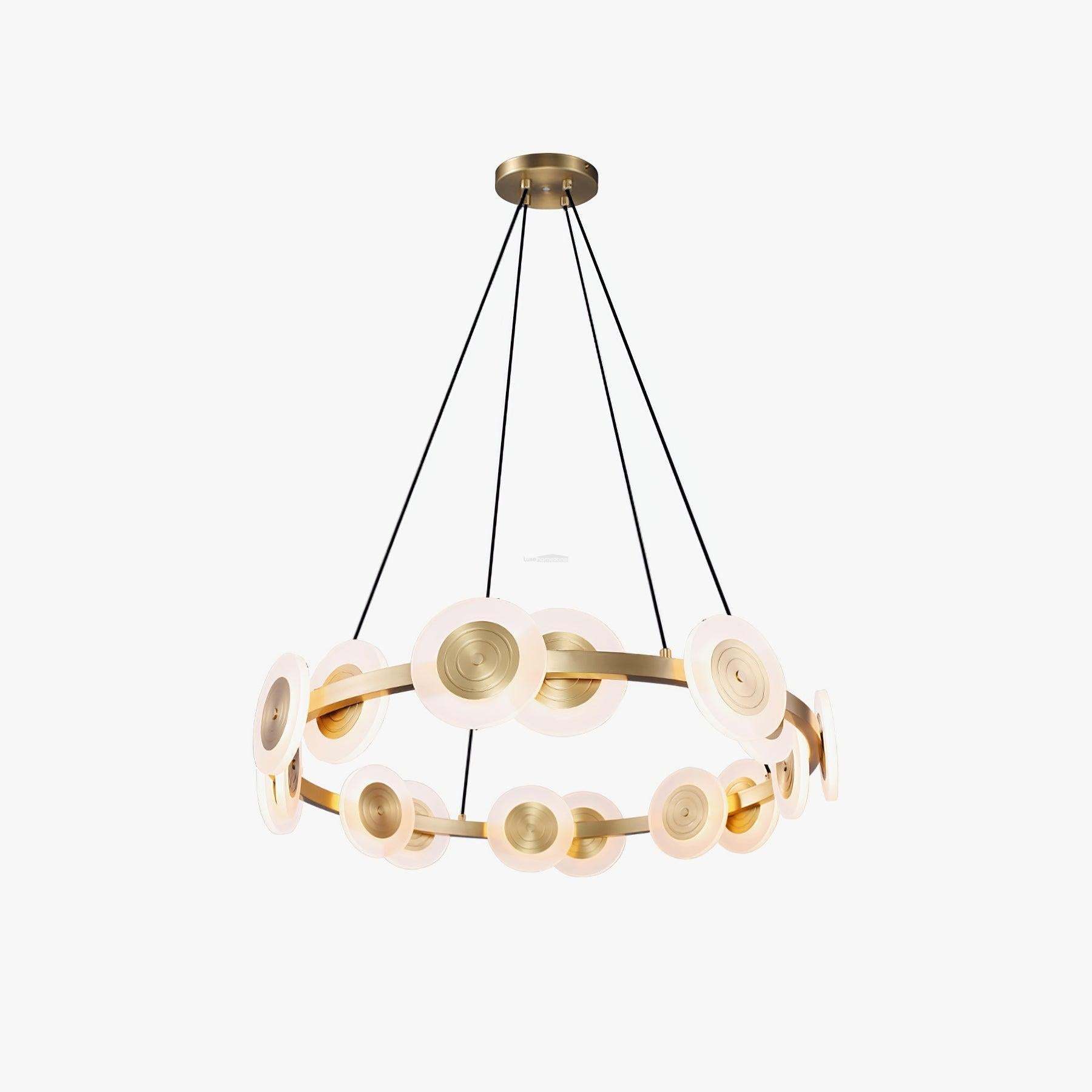 Samiya Nordic Chandelier ∅ 36.2″-Sylvia Space