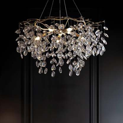 Sofia Chandeliers ∅ 26.3″~39.3''-Sylvia Space