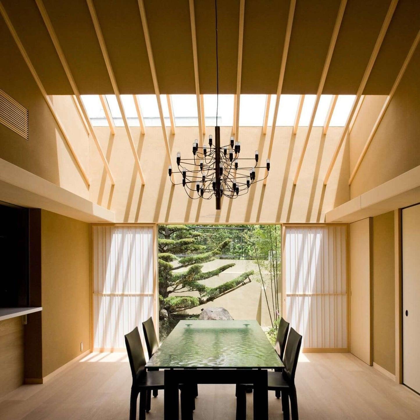 2097 Suspension Lamp with 18/30/50/75 heads-Sylvia Space