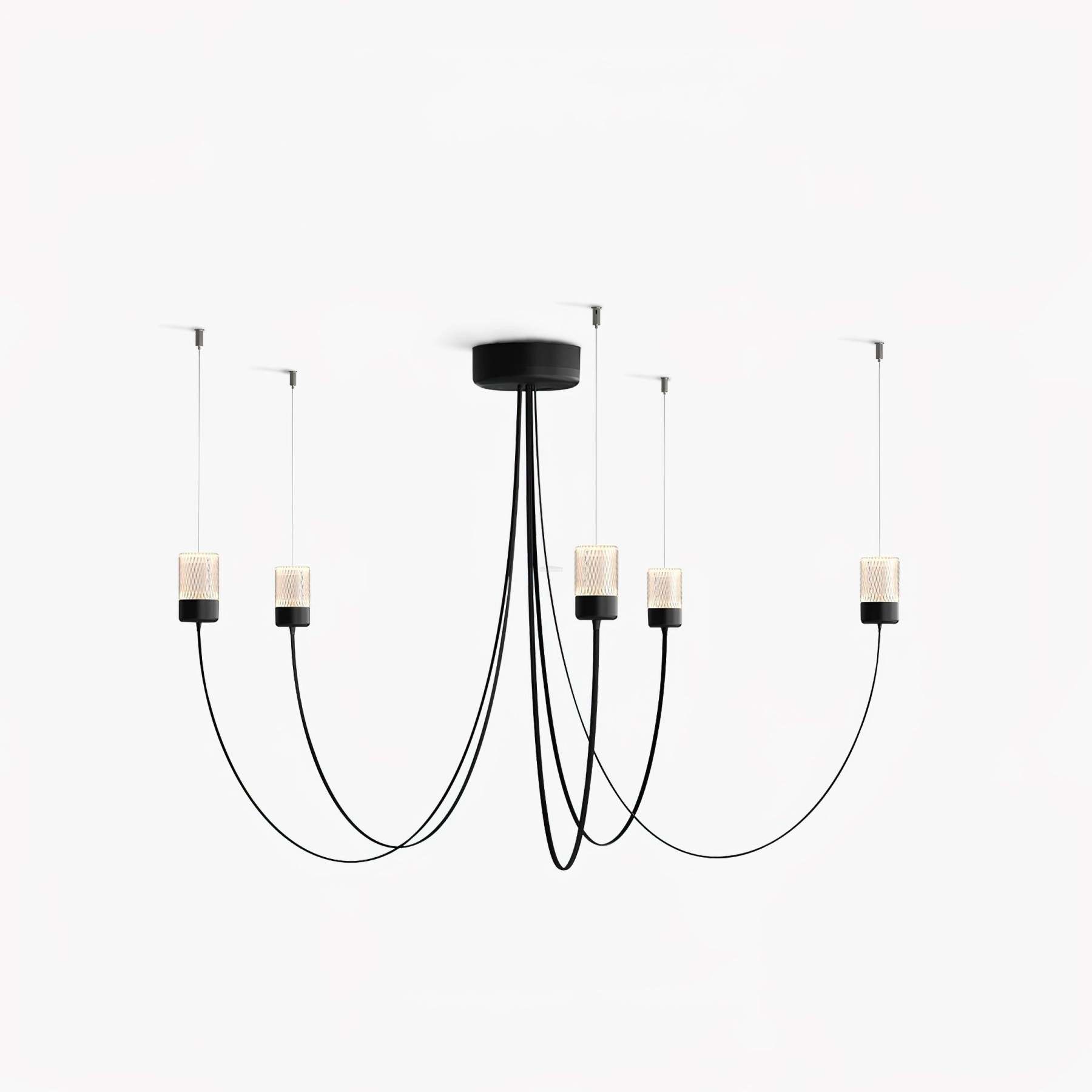 Swaying Chandelier with 5/7 heads-Sylvia Space