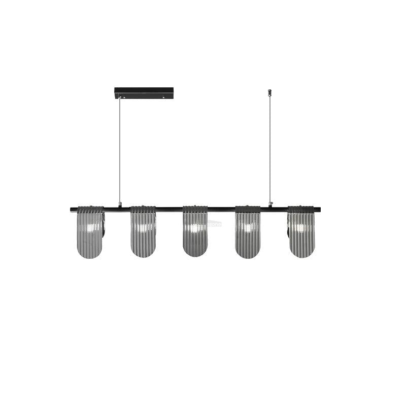 Folioles Brass Chandelier with 6/9/12 lamps-Sylvia Space