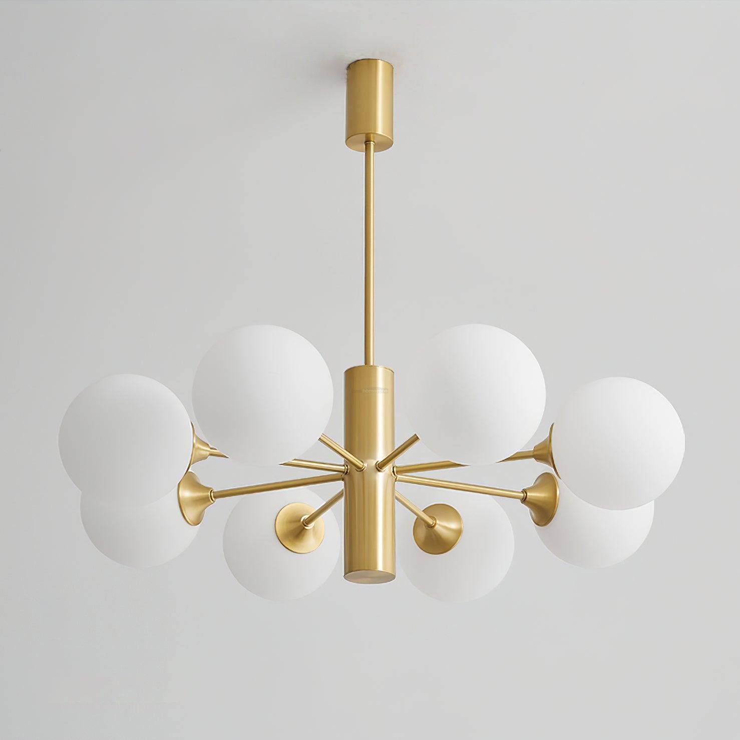 Stella Brass Chandelier with 3/6/8 heads
