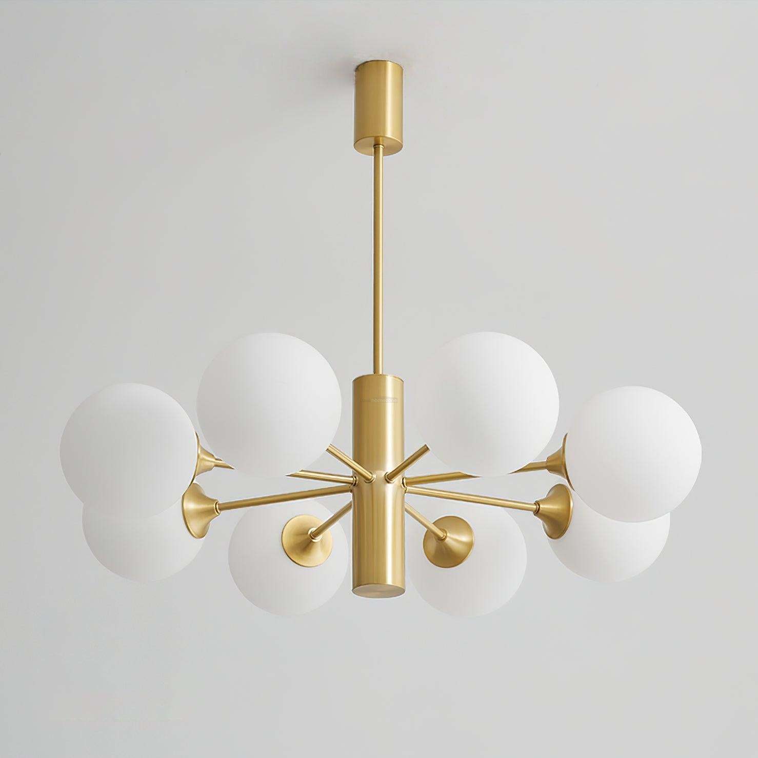 Stella Brass Chandelier with 3/6/8 heads