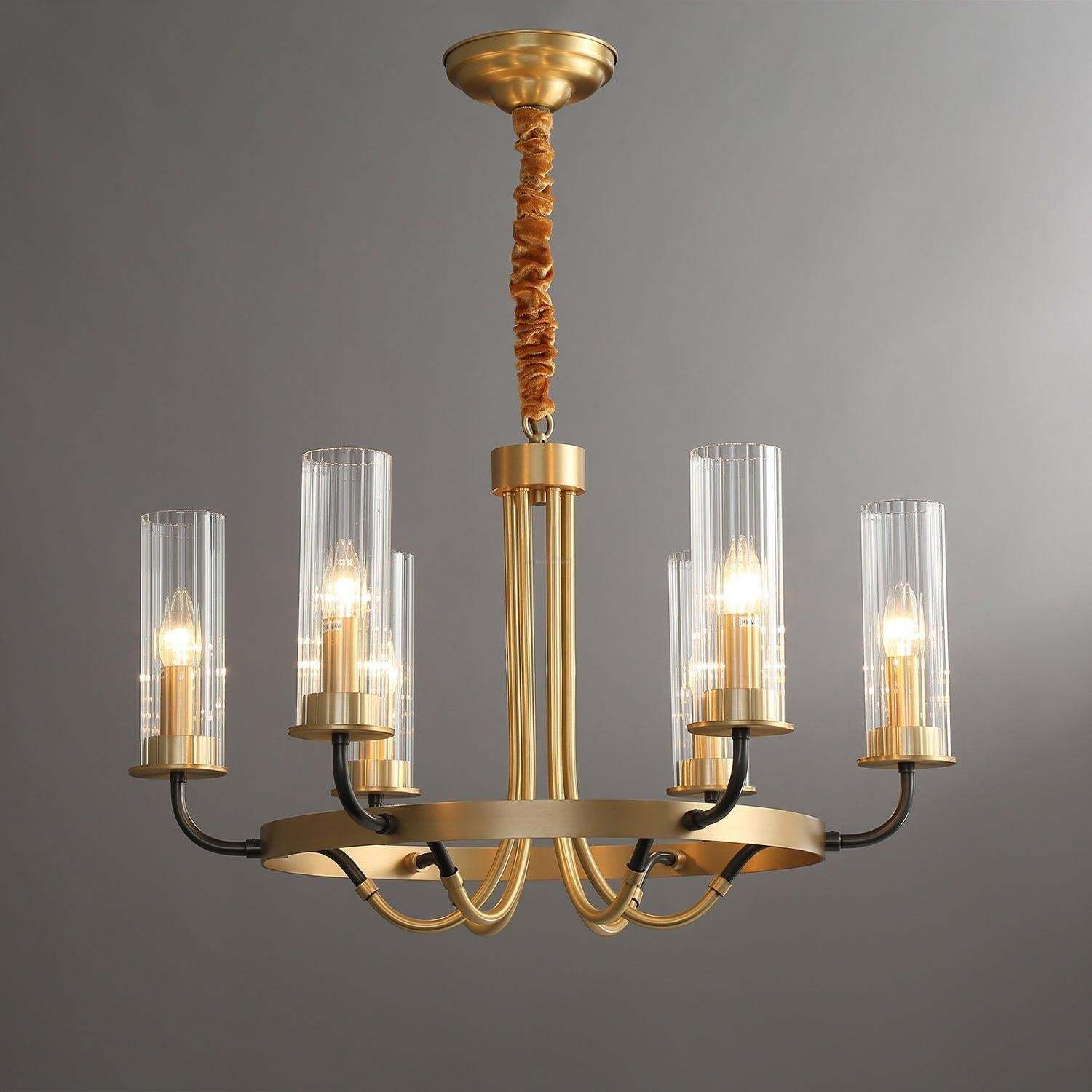 Kearney Chandelier Φ 27.2″-Sylvia Space