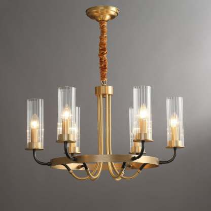 Kearney Chandelier Φ 27.2″-Sylvia Space