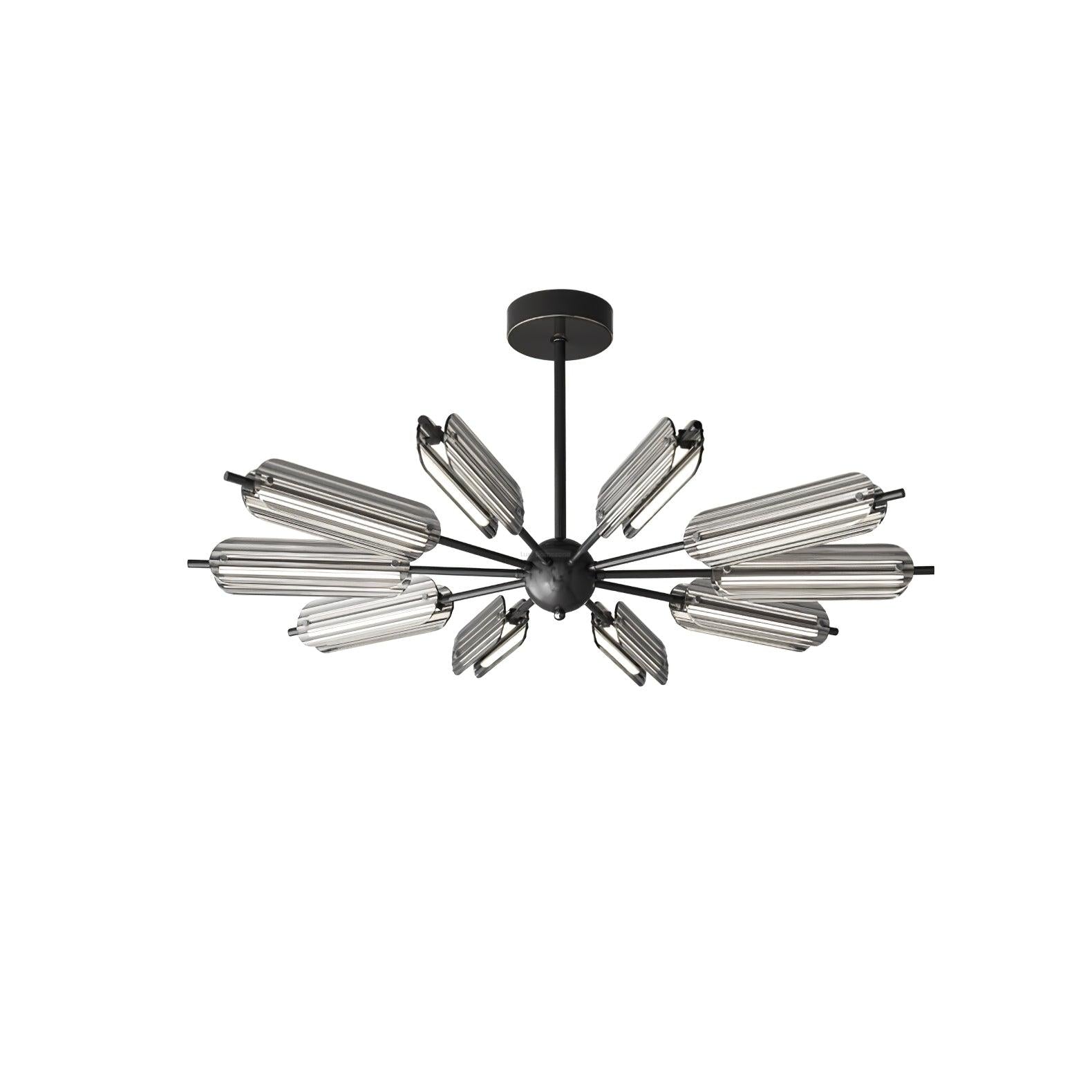 Sputnik Brass Chandelier with 6/8/10 heads-Sylvia Space