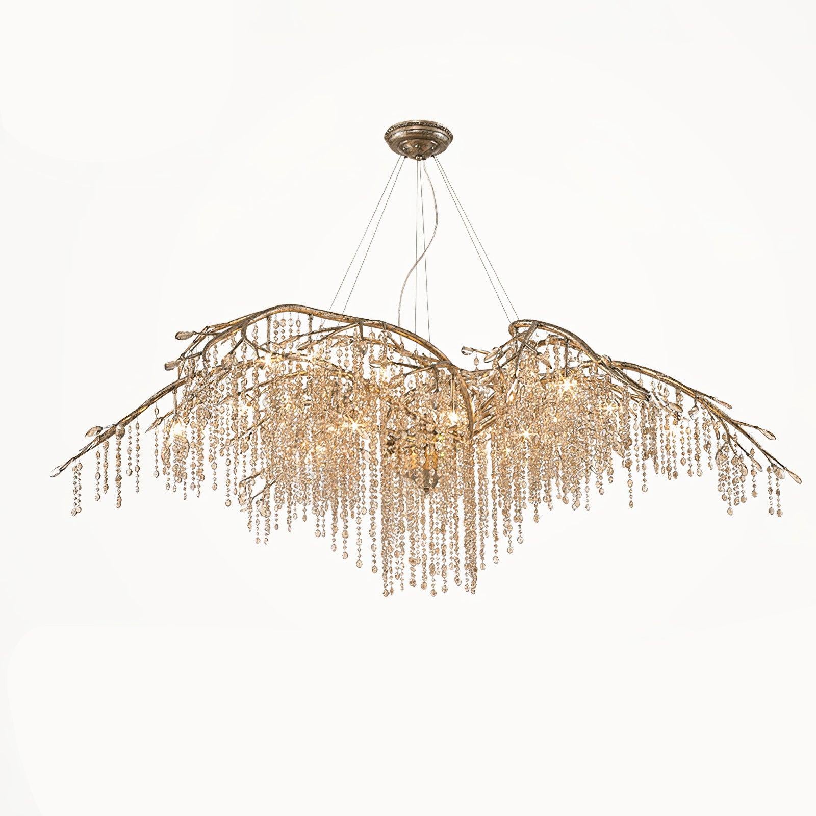 Autumn Twilight Round/Linear Chandelier-Sylvia Space
