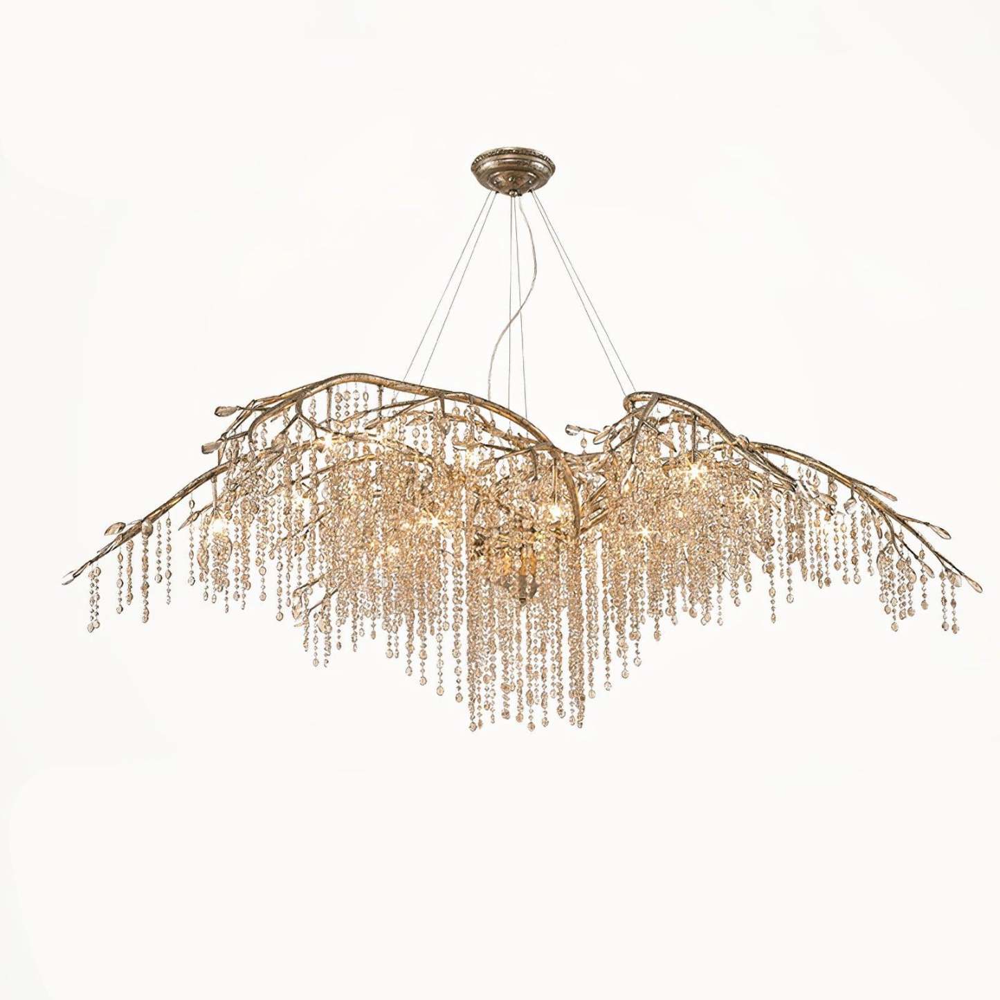 Autumn Twilight Round/Linear Chandelier-Sylvia Space