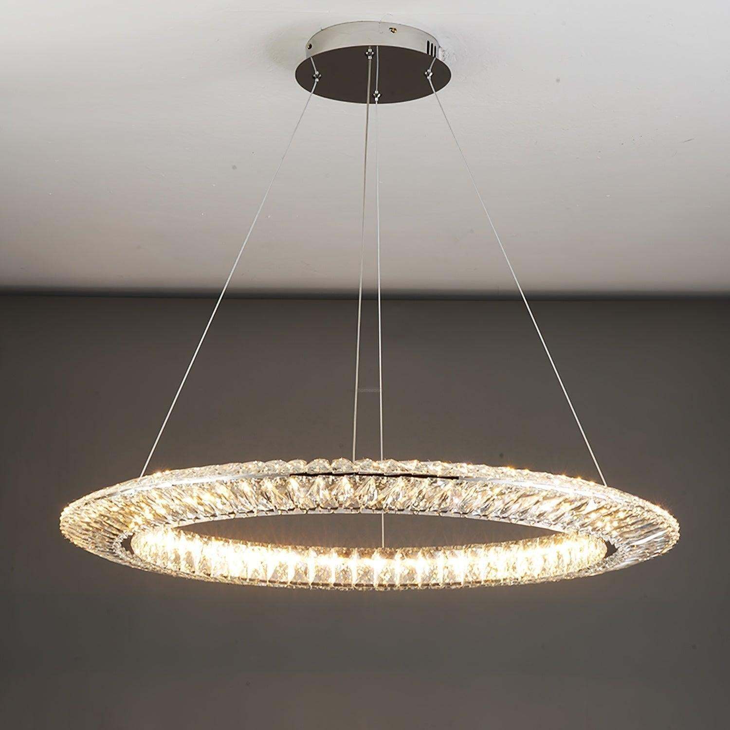 Tanager Geometric Round/Square Chandelier-Sylvia Space
