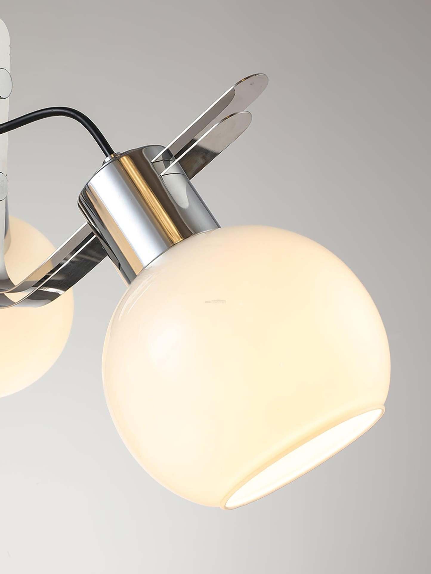 Geometrical Chrome Chandelier-Sylvia Space