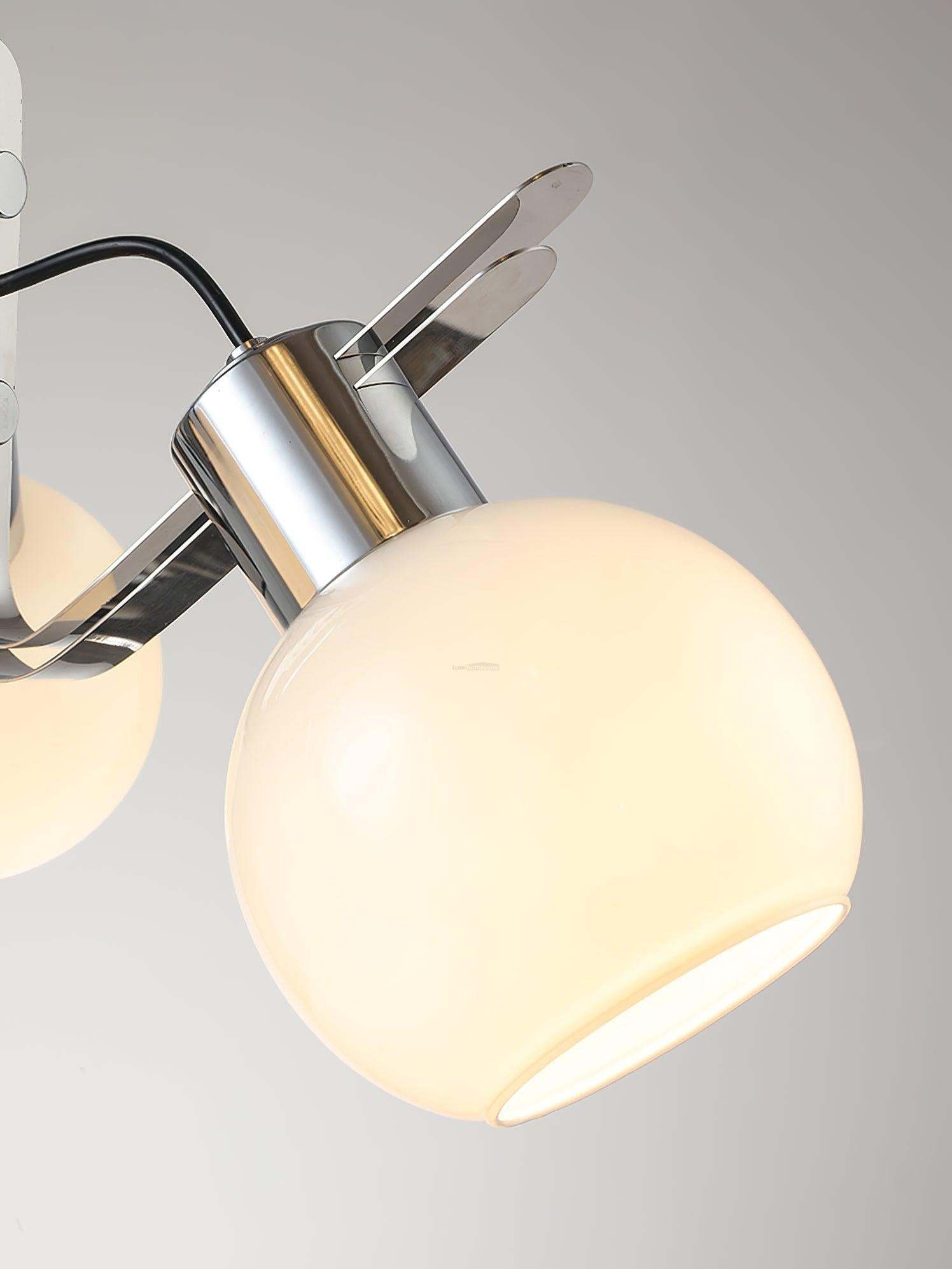 Geometrical Chrome Chandelier-Sylvia Space