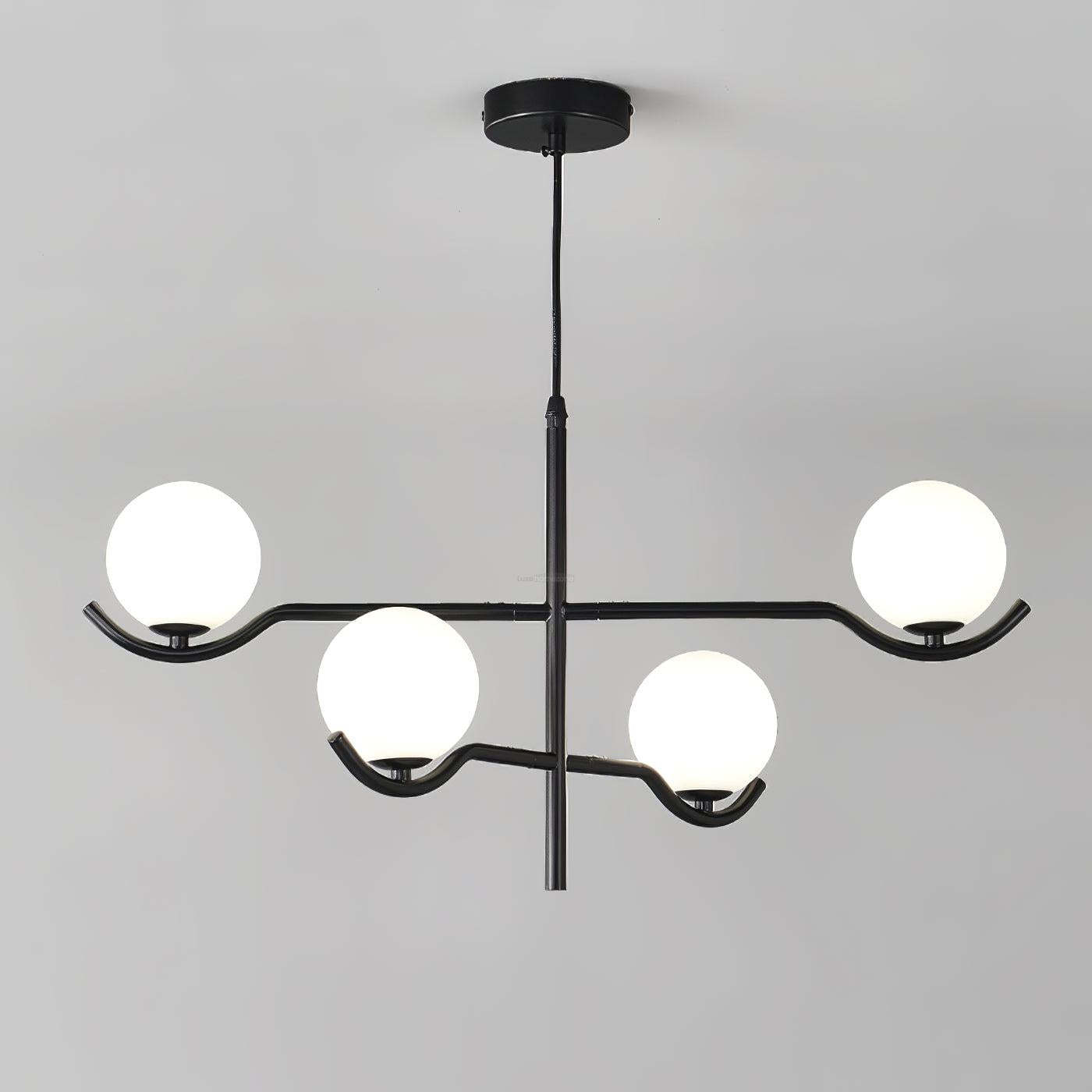 Doris Chandelier with 4/6 heads-Sylvia Space