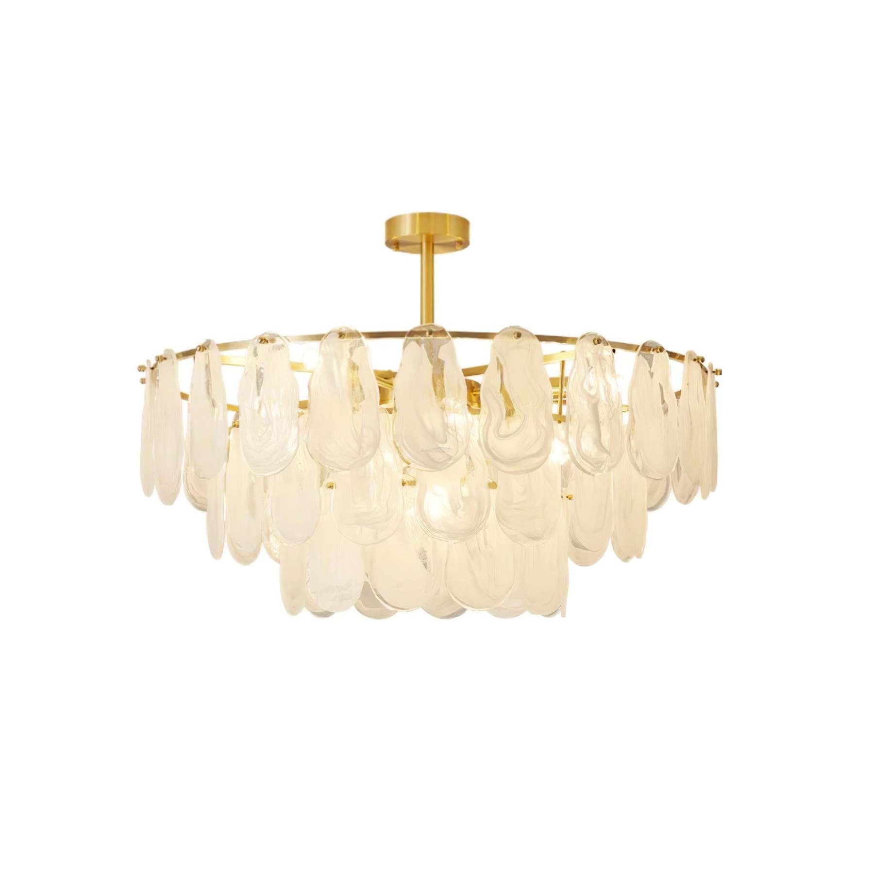 Round Cloud Glass Pendant-Sylvia Space